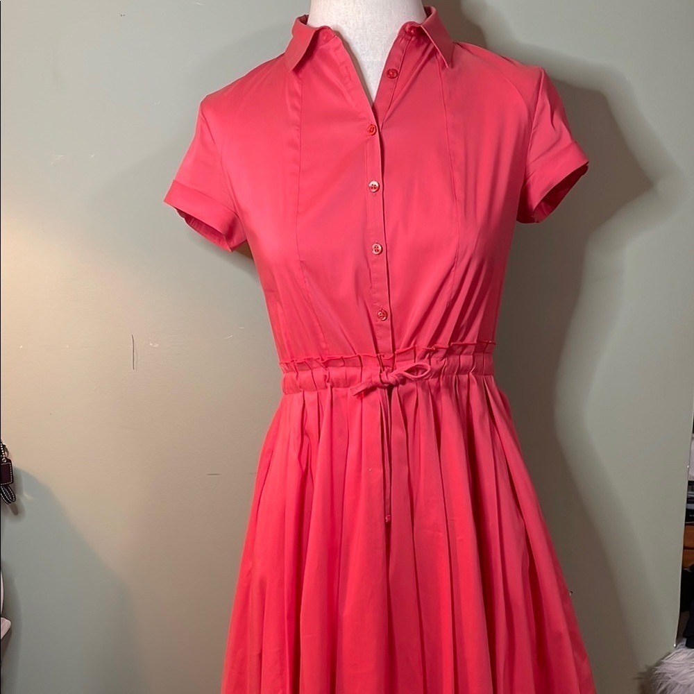 ARMANI EXCHANGE Women's orqnge Shirt Dress - Picture 2 of 13